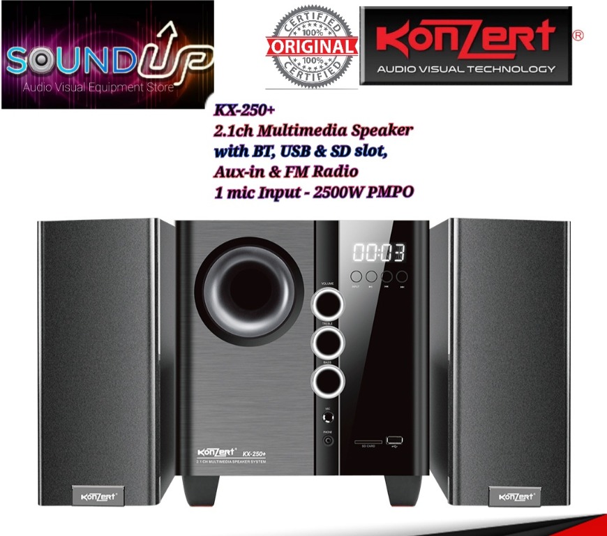 Konzert 2.1 sale speakers