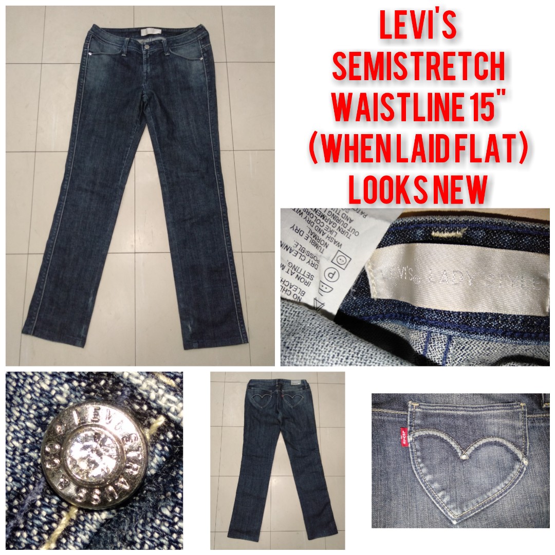 Levi's Lady Style Denim Jeans, Women's Fashion, Bottoms, Jeans on Carousell