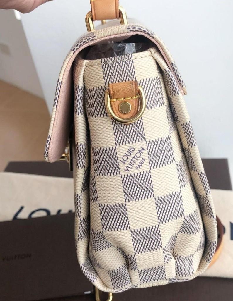 Authentic Louis Vuitton Croisette Chain Wallet in Damier Azur Canvas,  Luxury, Bags & Wallets on Carousell