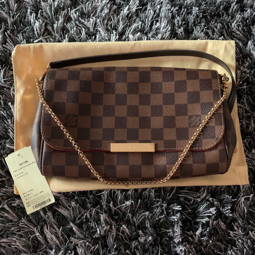URGENT SALE!!! Authentic LV Favorite MM Damier Ebene, Luxury, Bags &  Wallets on Carousell