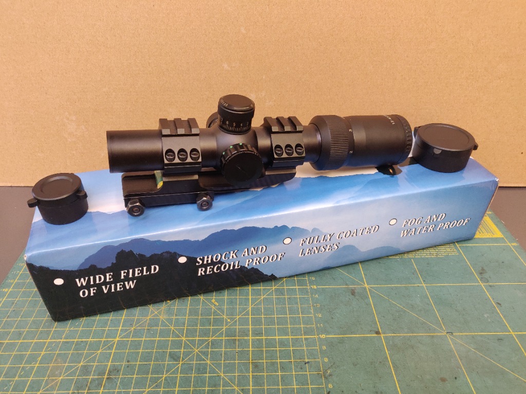 MATRIX 1.5 6X28Q Variable Zoom Scope with Illuminated Reticle