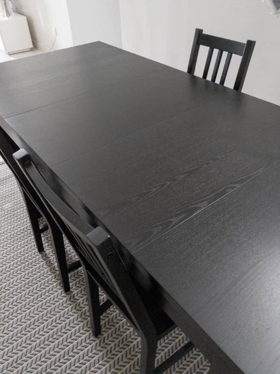 Meja makan 2025 extendable ikea