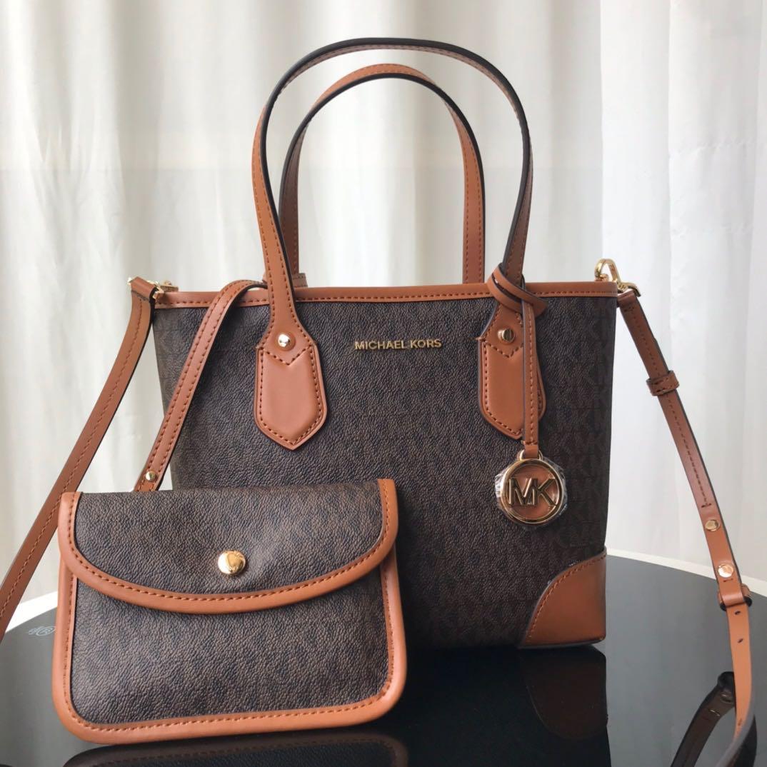 Eva small logo tote bag best sale