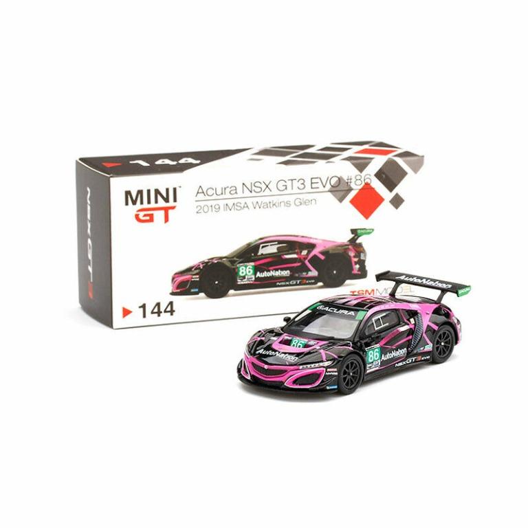 MiniGT#144 1/64 Acura NSX GT3 EVO No.86 IMSA Winner 2019