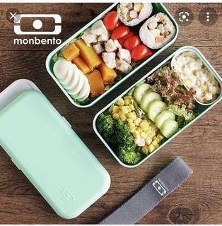 monbento雙層餐盒-湖水綠#人氣