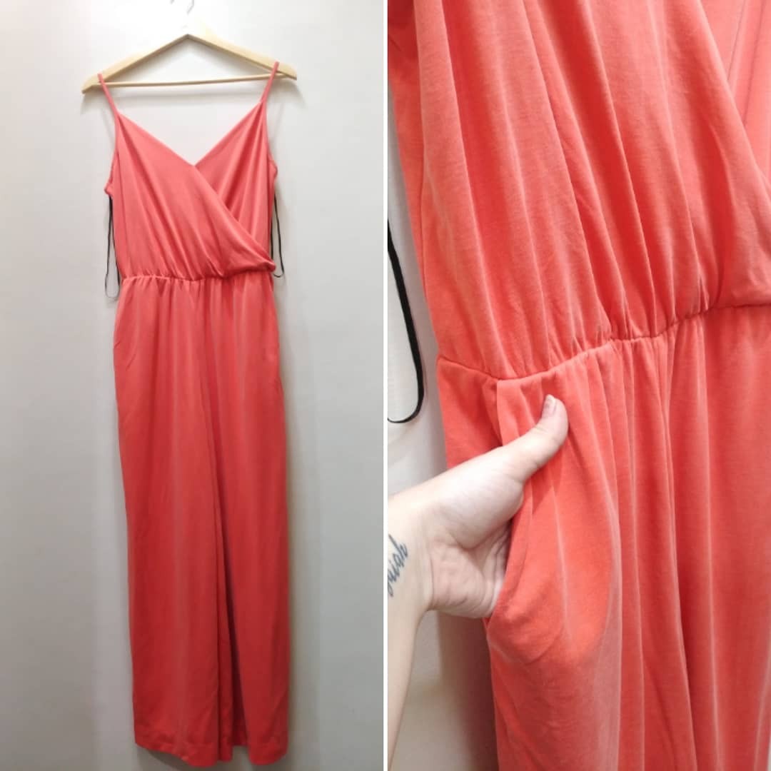 Monki super soft wrap sale jumpsuit