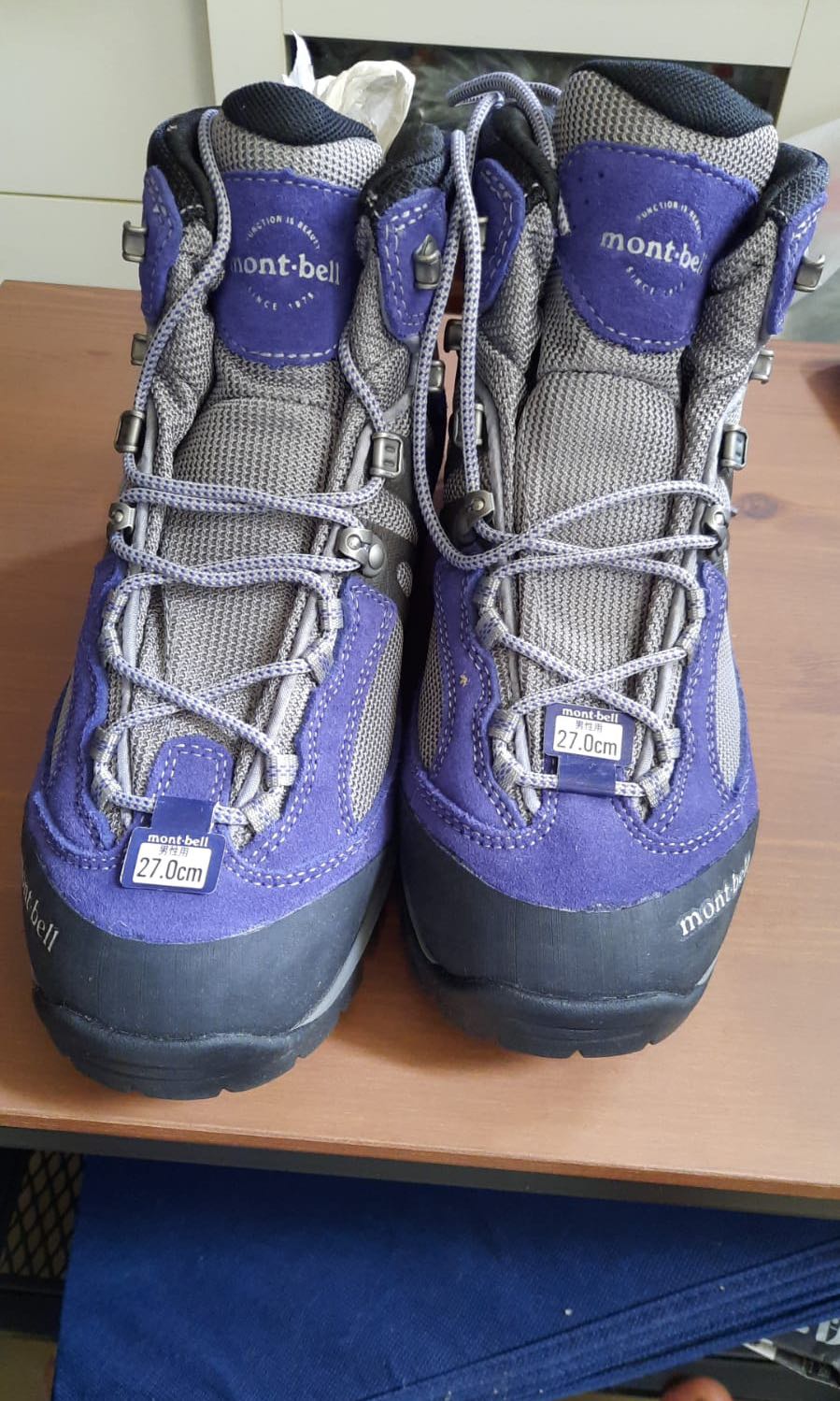 Mont Bell 男裝鞋us9 全新購自日本 男裝 男裝鞋 Carousell