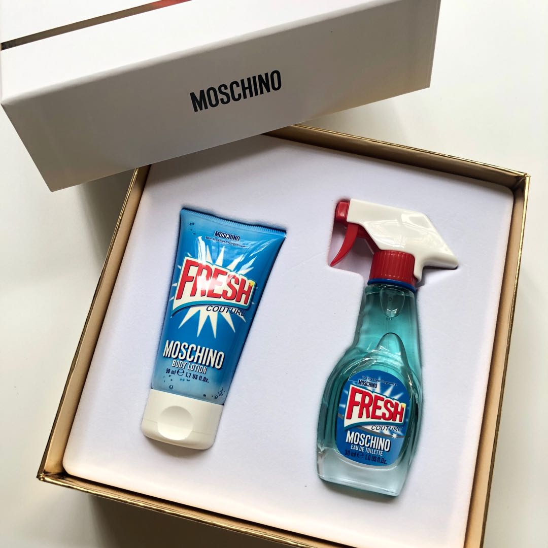 Moschino perfume Fresh Couture Fresh Mini Eau De Toilette for Women Body lotion 30ml 50ml