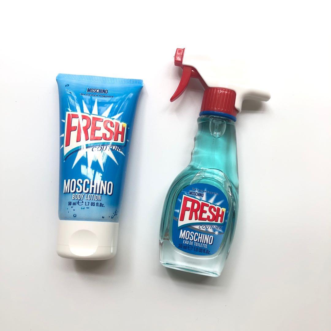 Moschino perfume Fresh Couture Fresh Mini Eau De Toilette for Women Body lotion 30ml 50ml