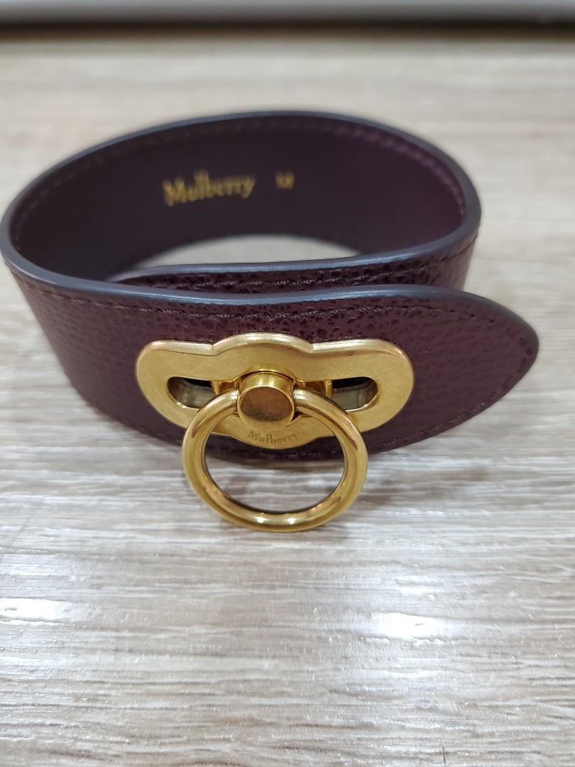 Mulberry leather bracelet sales