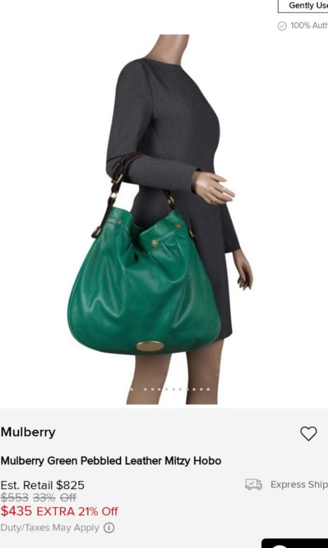 Mulberry mitzy hobo large 2025