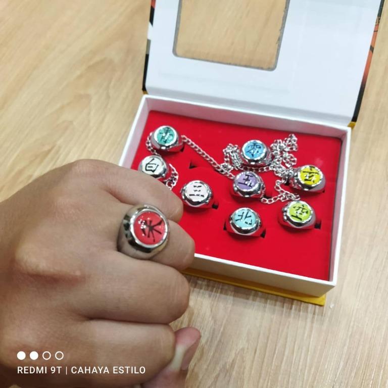 Naruto Akatsuki Ring Itachi Nagato Pain Konan Kisame Deidara Sasori