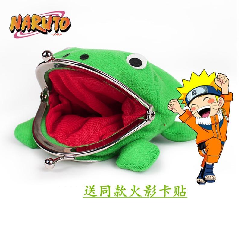 Naruto Money Toad Frog Wallet Purse Dompet Lifescale 1 1