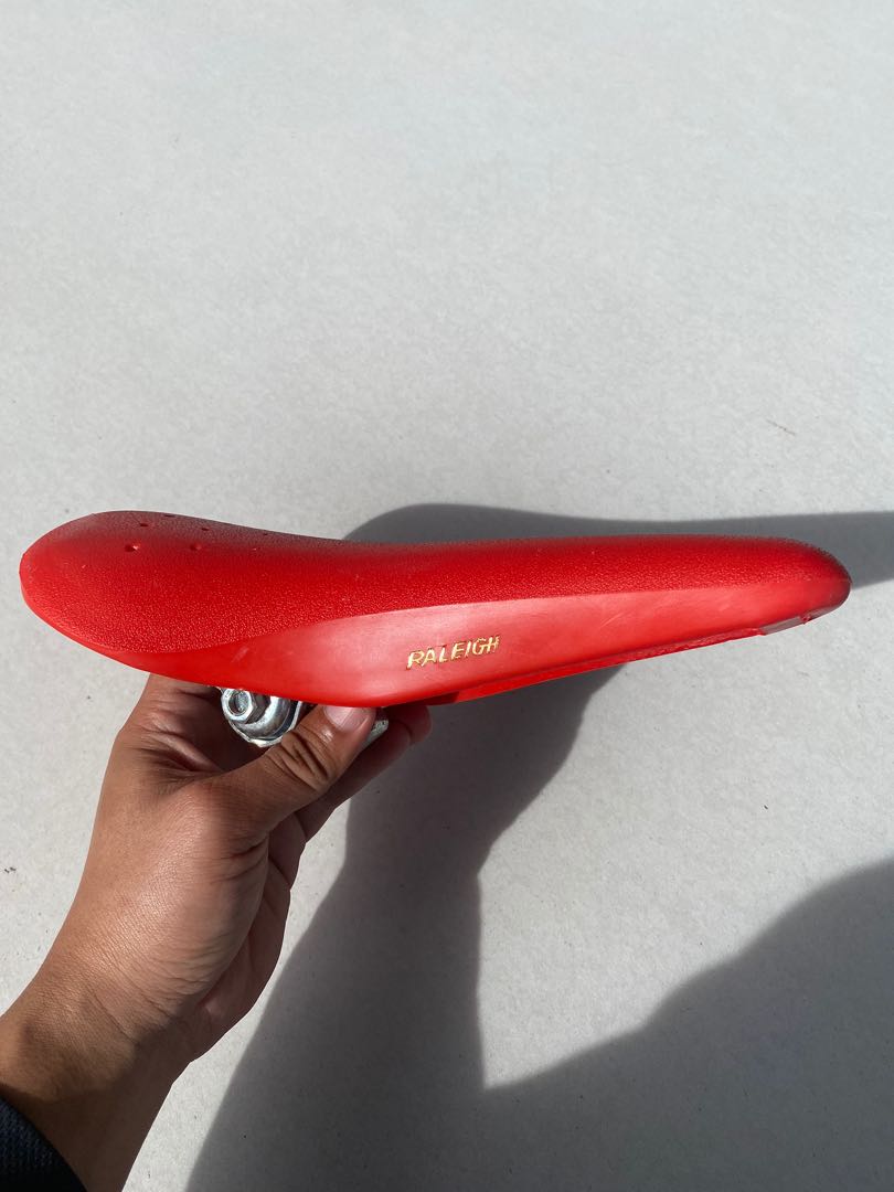 New old stock bmx raleigh burner seat Sports Equipment Bicycles Parts Bicycles on Carousell