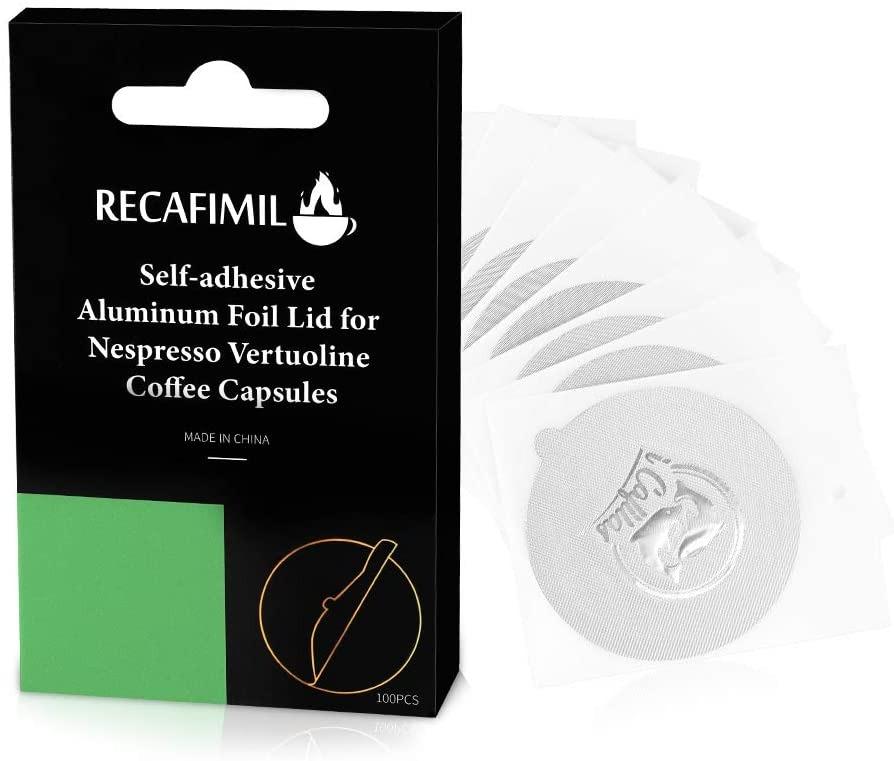 new stocks i cafilas reusable coffee pods stainless steel refillable coffee capsules compatible with nespresso vertuoline vertuo plus machines small cup everything else on carousell