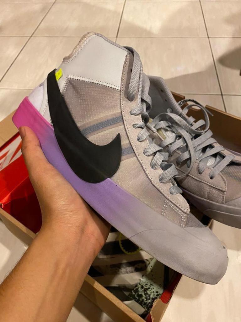 Off white blazer queen sales