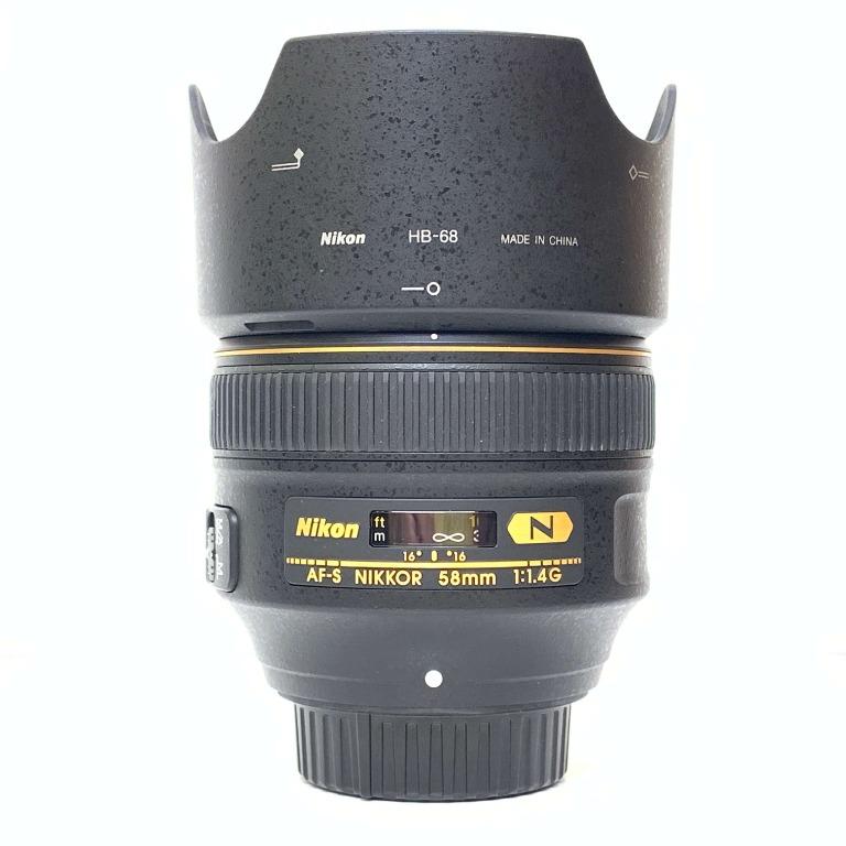 Nikon AF-S 58mm F1.4 G F1.4G Lens (99%New with box)