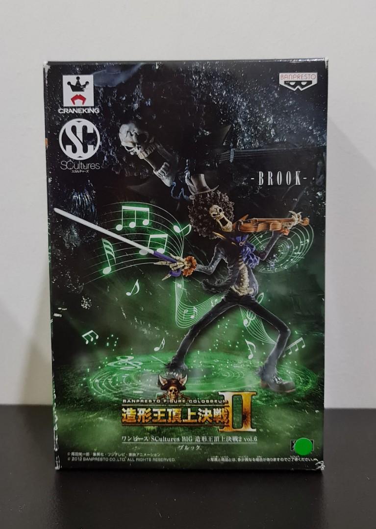 One Piece Brook Scultures Colosseum 造形王顶上决战 布鲁克 海贼王 Toys Games Action Figures Collectibles On Carousell