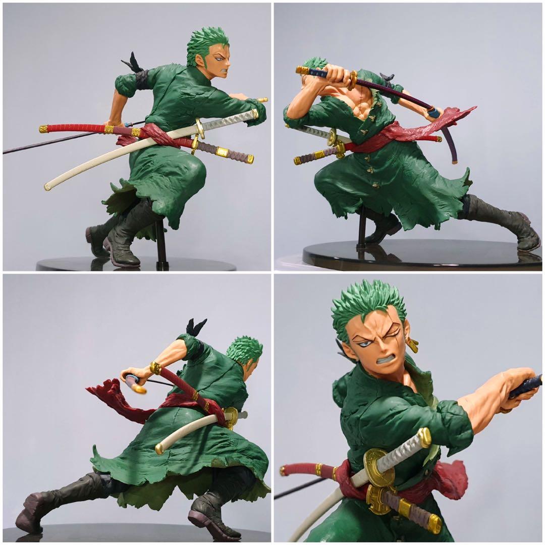 One Piece Roronoa Zoro scultures Banpresto luffy whitebeard kozuki