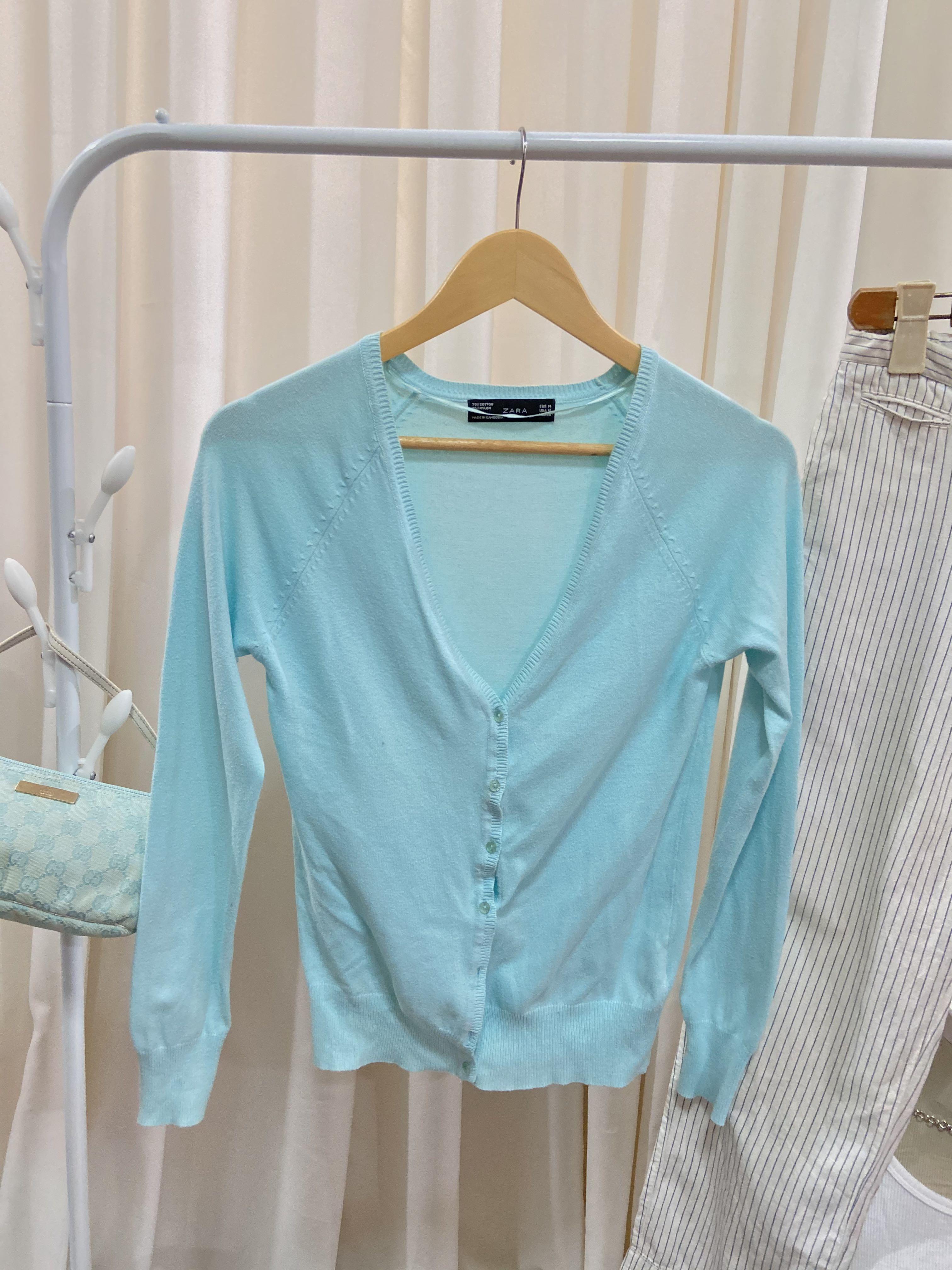 Tiffany blue cardigan online