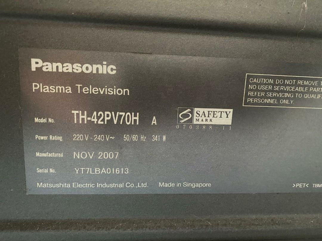 Panasonic 40 Inch Tv, TV & Home Appliances, TV & Entertainment, TV on