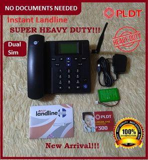 PLDT Landline Sim + Compatible Wireless Telephone + Load