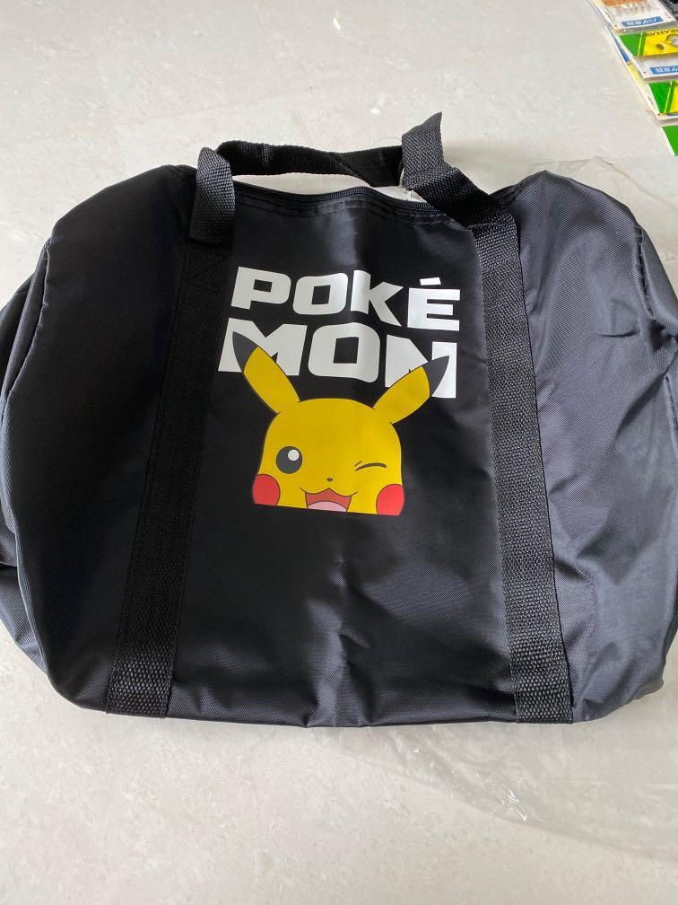 Pokemon duffle bag, Hobbies & Toys, Travel, Travel Essentials