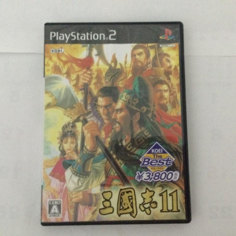 PS2 PlayStation2 Game - 三國志11 the best 版, 電子遊戲, 電子遊戲