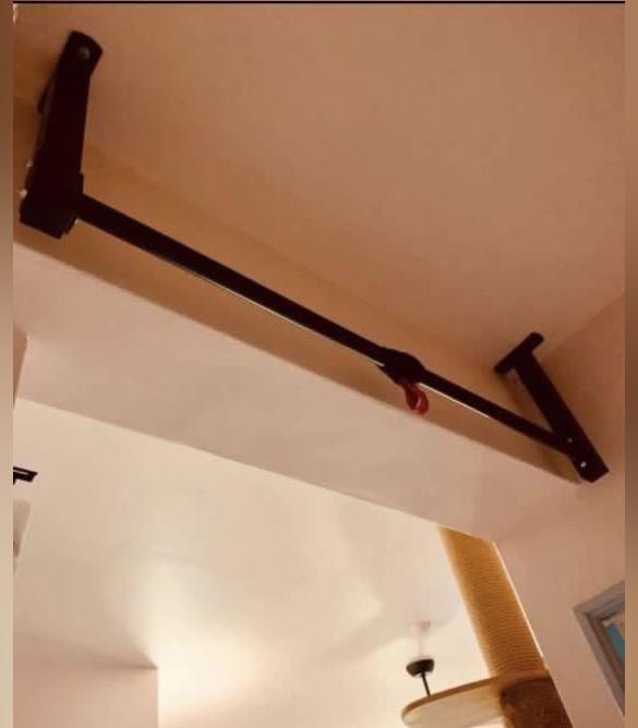 Basement ceiling new arrivals pull up bar