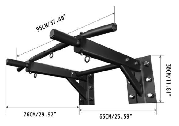 Pull up bar online heavy duty