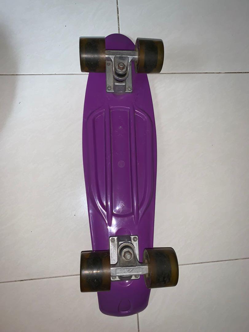 Purple Penny Board, Sports Equipment, Sports & Games, Skates
