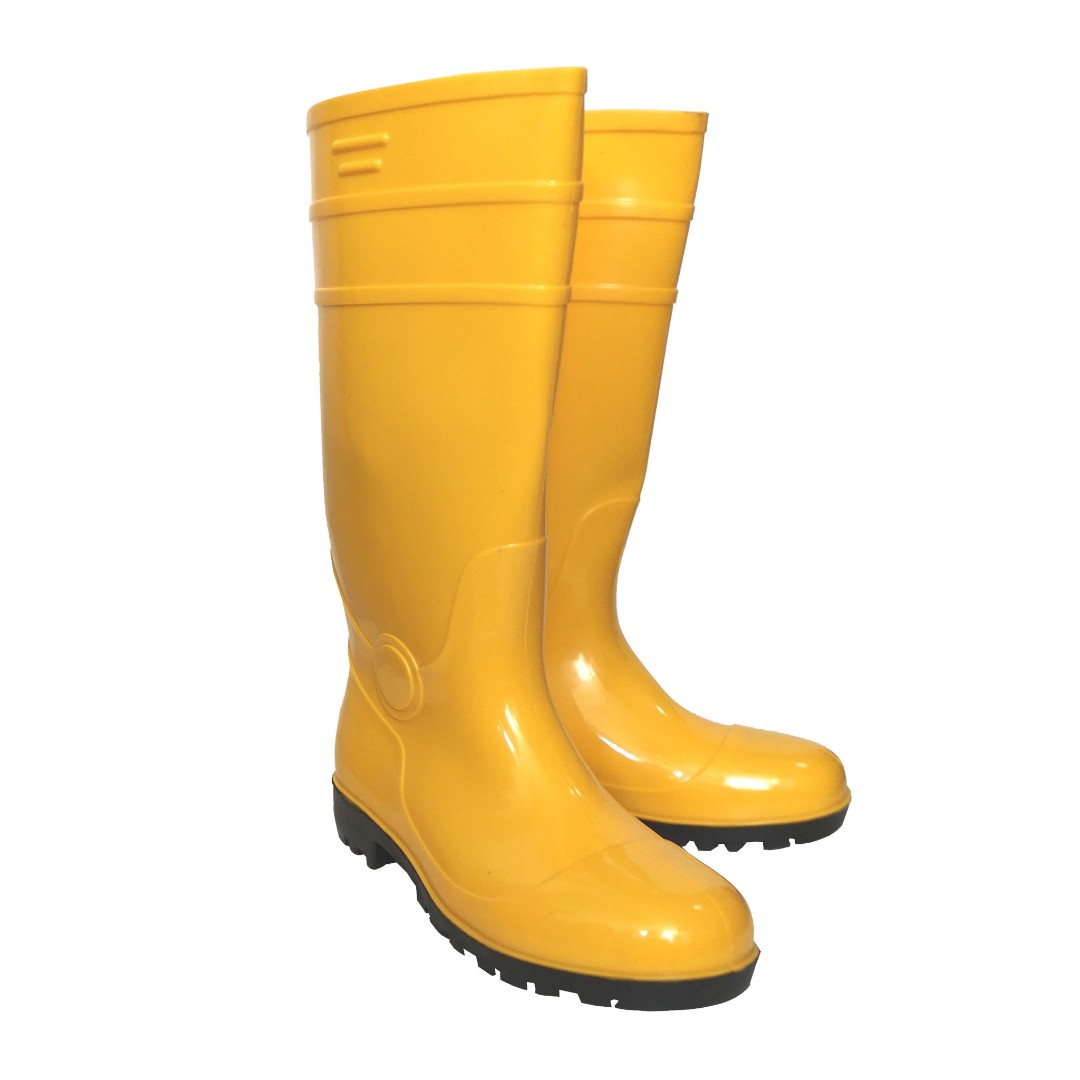 Pvc Yellow Water Safety Boots