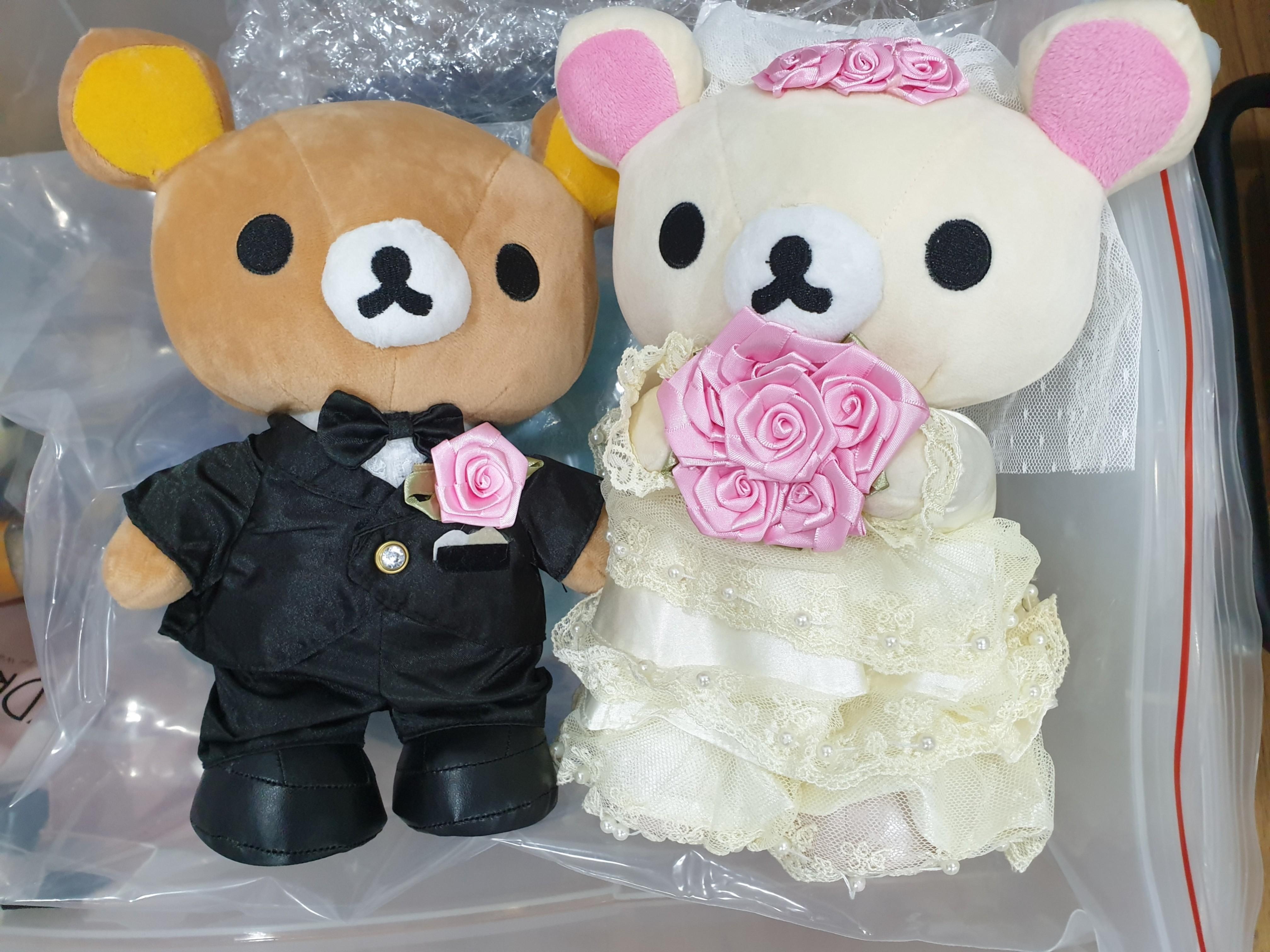 Rilakkuma wedding plush outlet