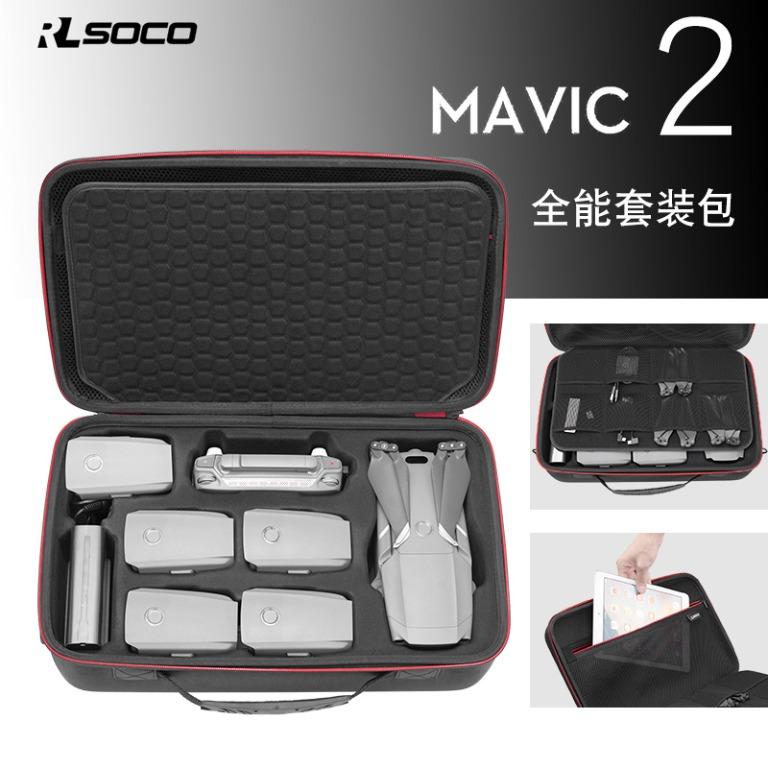 RLSOCO EVA Case For DJI Mavic 2 Pro Zoom Drone Holds Standard