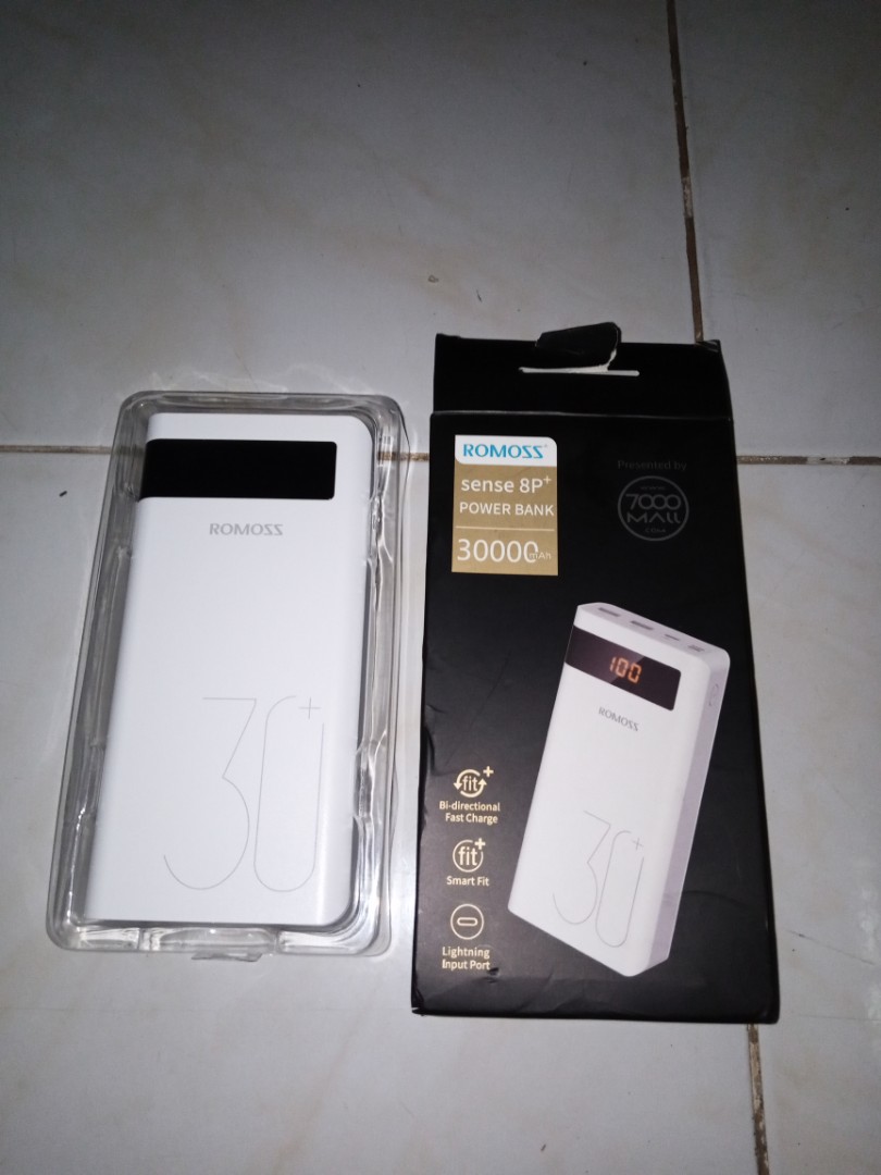 Romoss 30000 mAh Power Bank, Mobile Phones & Gadgets, Mobile & Gadget ...