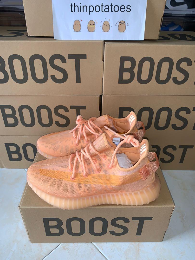 BELOW RTP MANY SIZES Yeezy Boost 350 V2 Mono Clay Men s Fashion Footwear Sneakers on Carousell