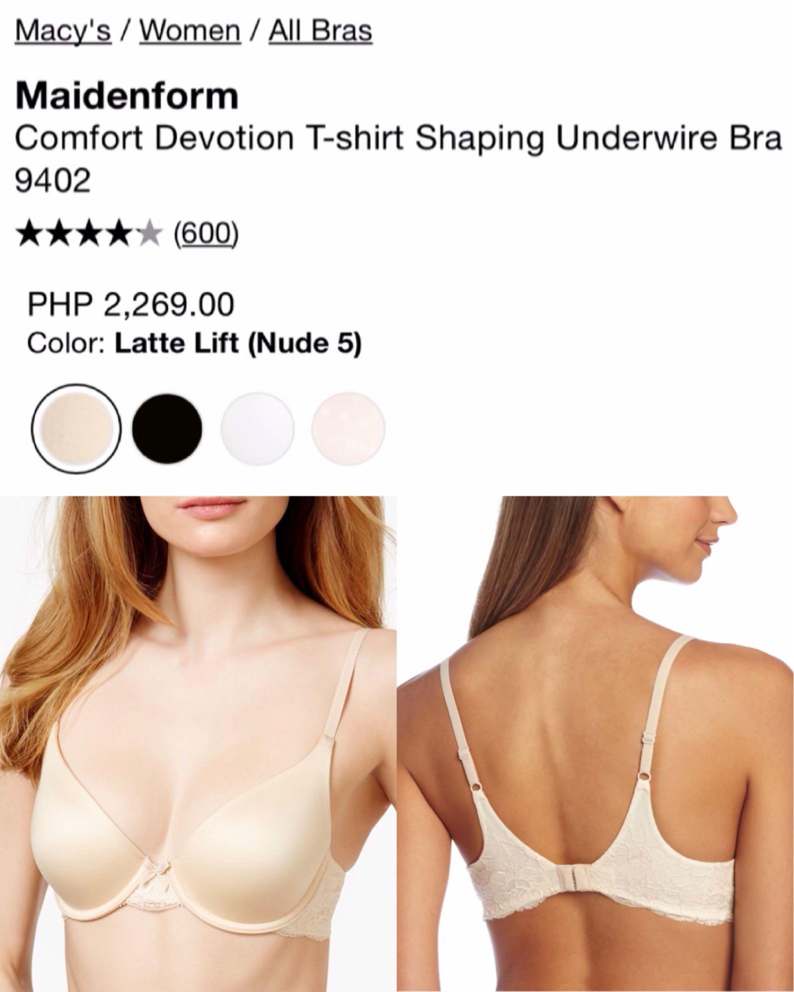 Comfort Devotion T-shirt Shaping Underwire Bra 9402