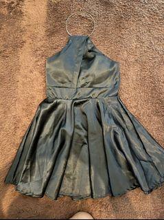 satin dress