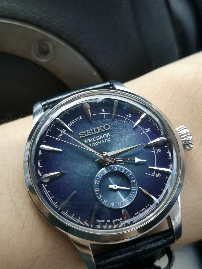 Seiko starlight power reserve online