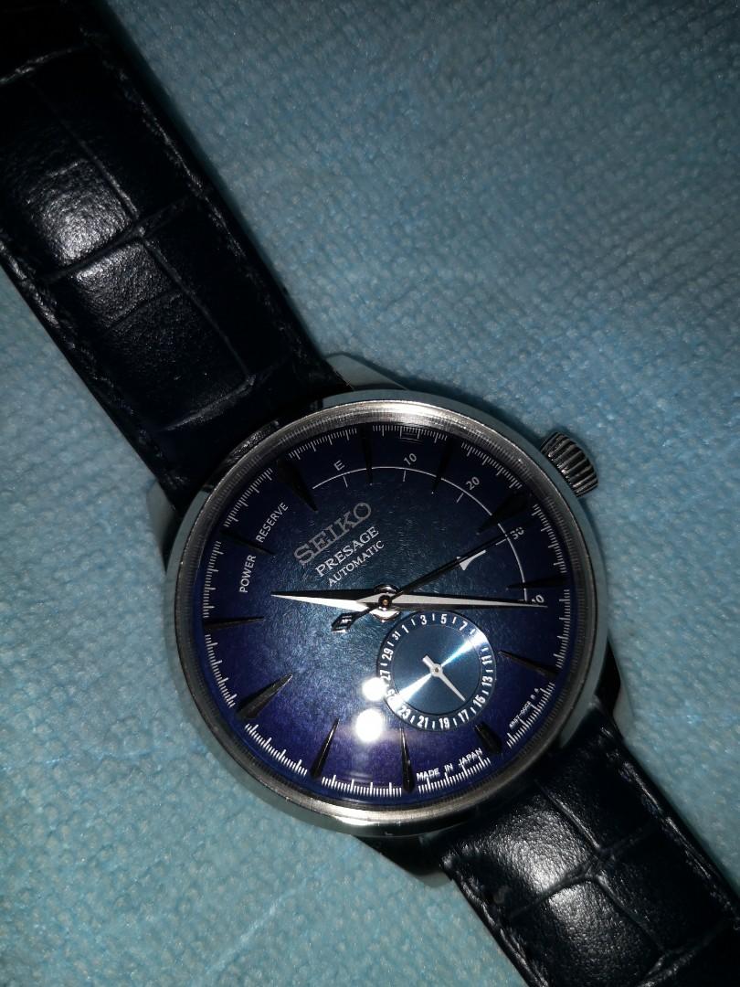 Price Reduced Seiko Presage Starlight Power Reserve Men s