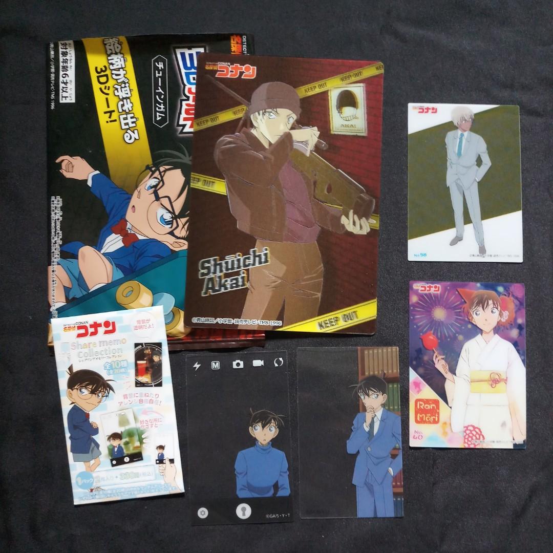 名偵探柯南set 40 All 名偵探柯南工藤新一毛利蘭赤井秀一安室透 其他 其他 Carousell