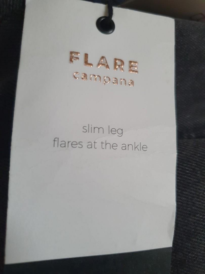 Stradivarius Flared Jeans, Fesyen 