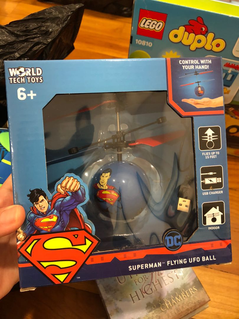 Superman flying ufo ball on sale