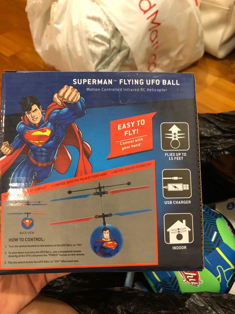 Superman flying ufo ball on sale