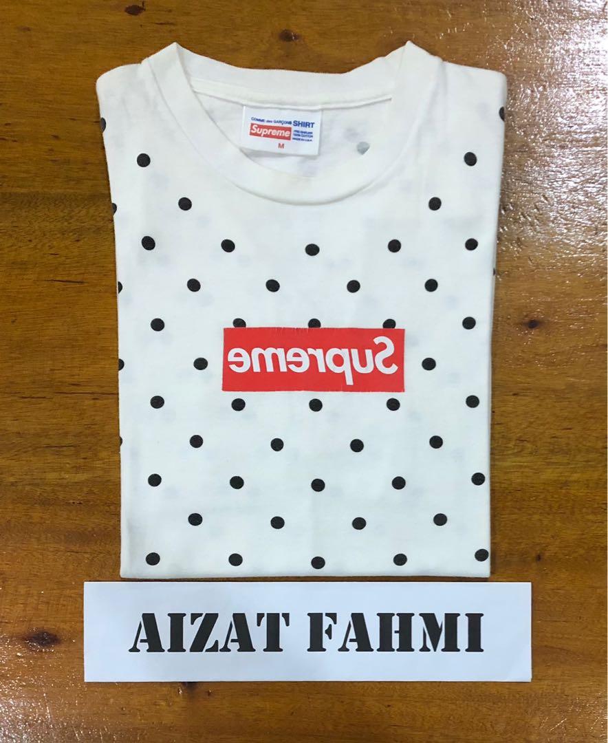 Supreme cdg polka dot best sale