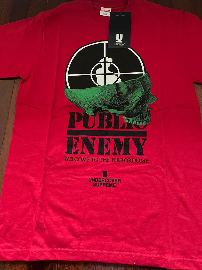 Supreme Undercover Public Enemy terrordome tee, Men's Fashion