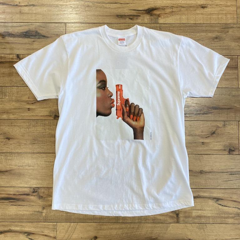 supreme water pistol tee white | RGMS. | RGMS | GPS Tracking 