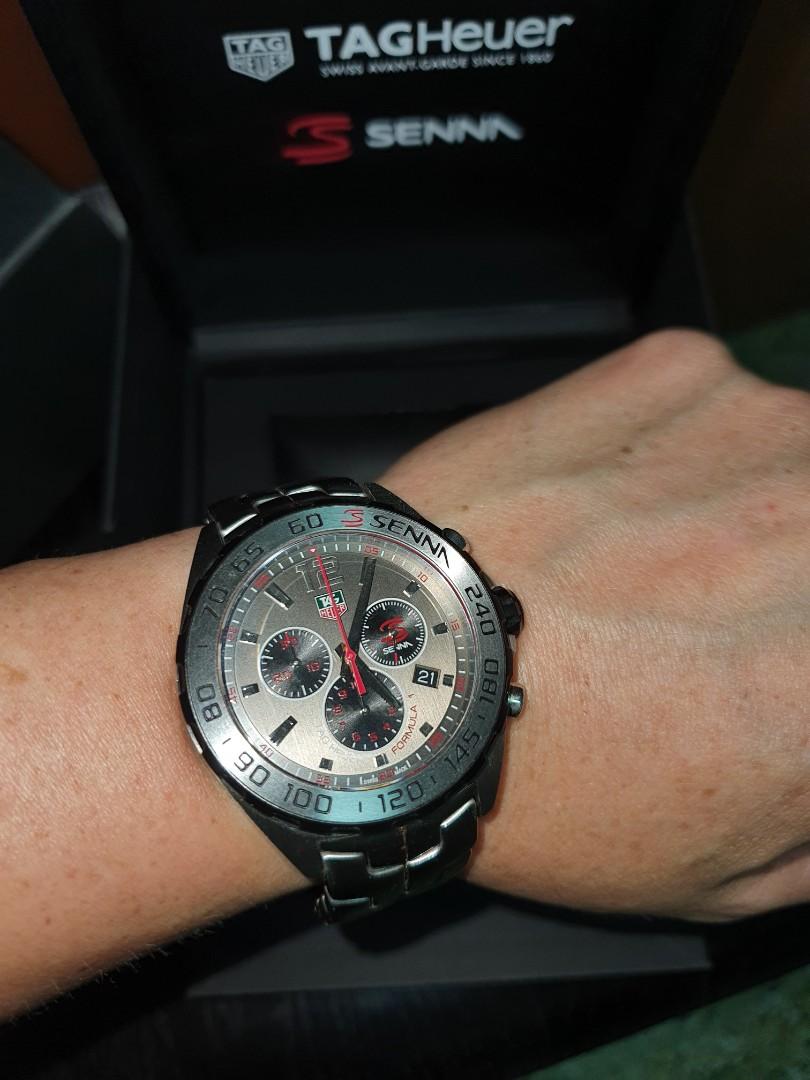 Tag Heuer Formula 1 SENNA Ltd Ed Men s Chronograph Luxury Watches on Carousell