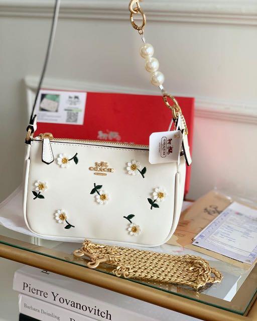 Coach sling bag floral clearance