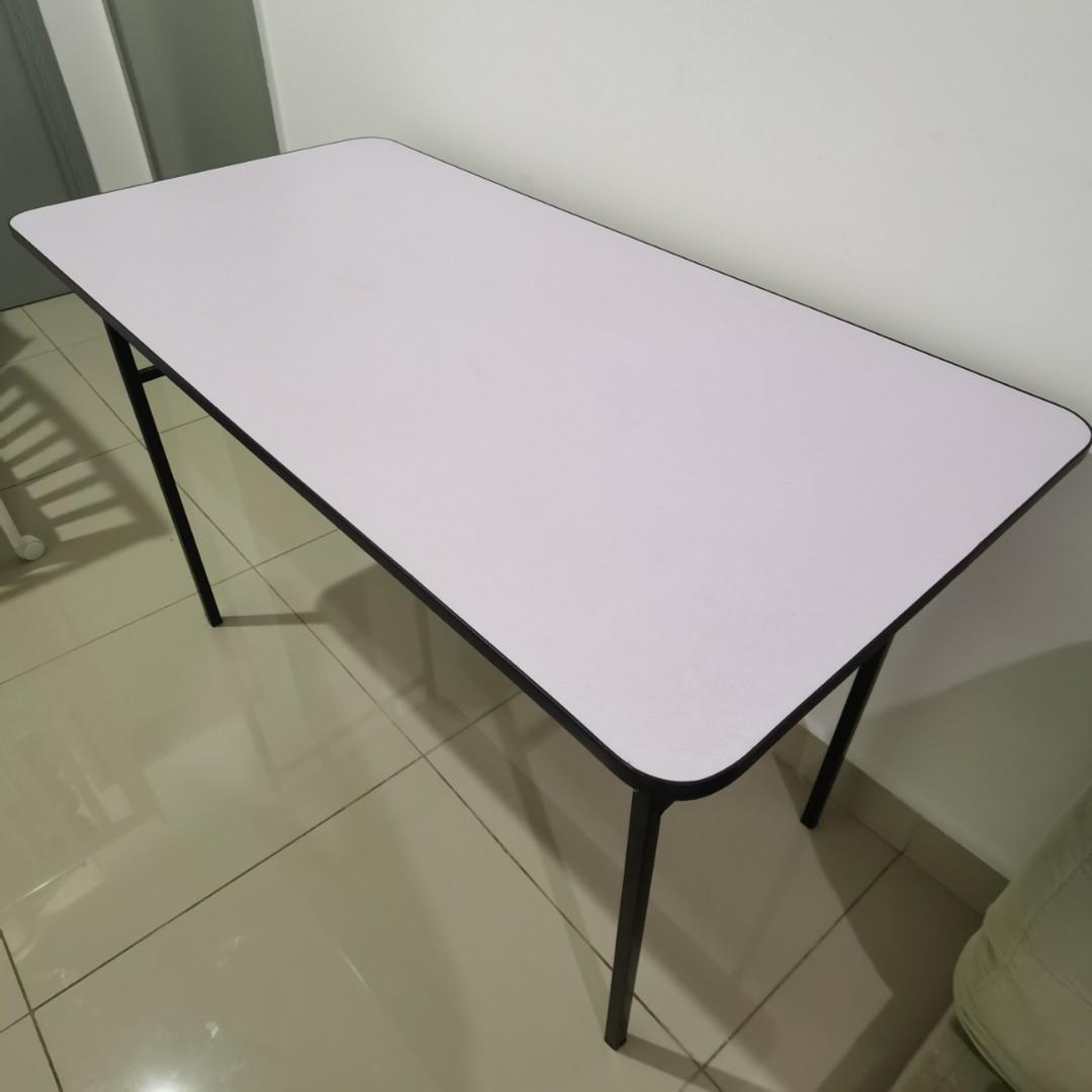 tesco table 120 x 60 cm home furniture furniture on carousell